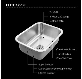 Houzer-ES-2408-Sink Specifications