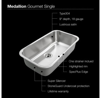 Houzer-MGS-3018-Sink Specifications