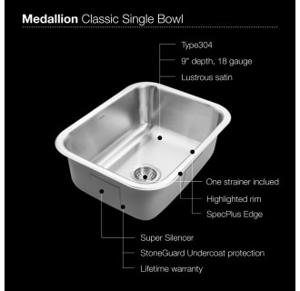 Houzer-MS-2309-Sink Specifications