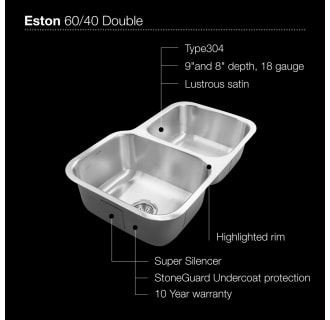 Houzer-STE-2300SR-Sink Specifications