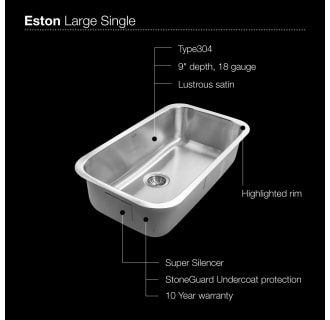 Houzer-STL-3600-Sink Specifications