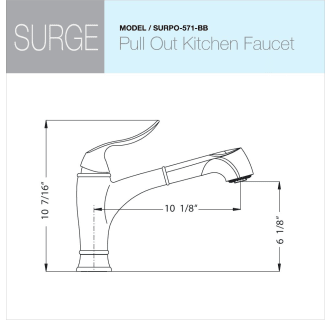 Houzer-SURPO-571-Dimensional Diagram