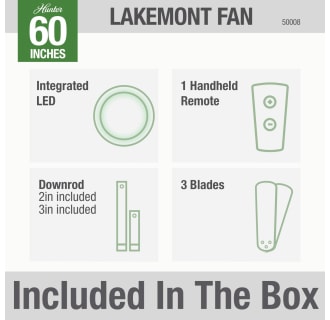 Hunter Lakemont 60 Included in Box