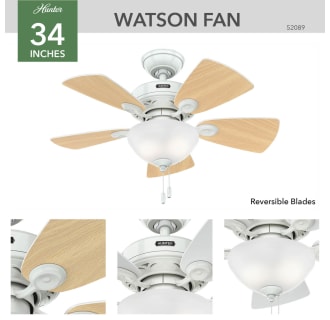 Hunter 52089 Watson Ceiling Fan Details