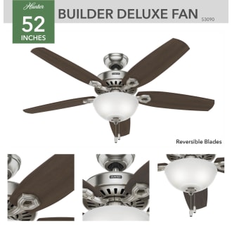 Hunter 53090 Builder Ceiling Fan Details
