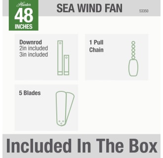 Hunter 53350 Sea Wind Included in Box