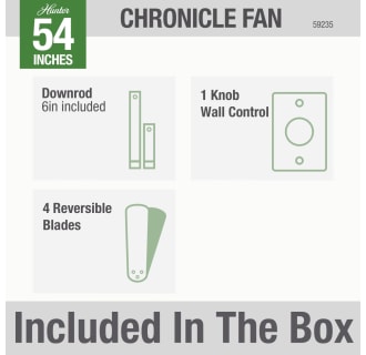 Hunter 59235 Chronicle Included in Box