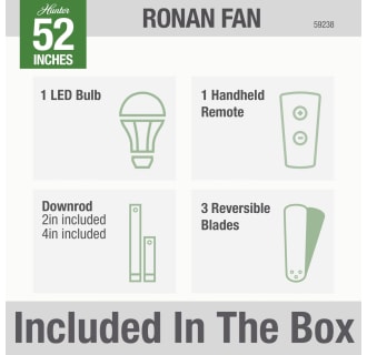 Hunter 59238 Ronan Included in Box