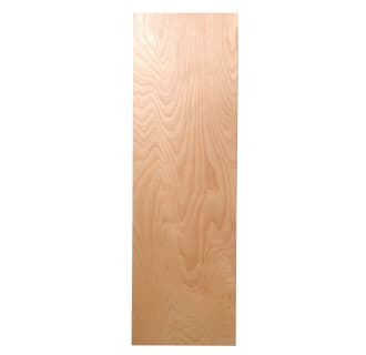 Flat Natural Wood Door - WDU