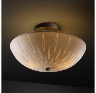 Dark Bronze finish with (-35) Round Bowl and Oval shade option