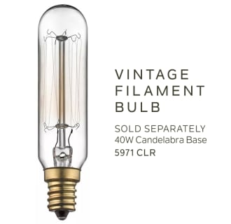 Kichler 5971CLR Vintage Filament Bulb Sold Separately