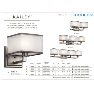 The Kichler Kailey Collection from the Kichler Catalog.