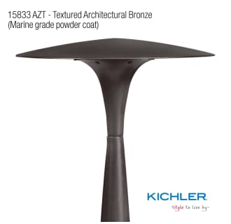Kichler 15833 Textured Architectural Bronze Detail Image