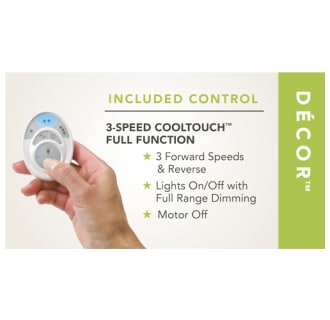 Included CoolTouch Handheld Remote Control