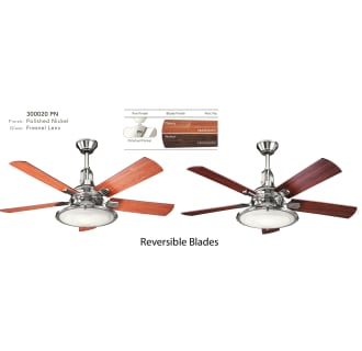 This fan includes reversible blades