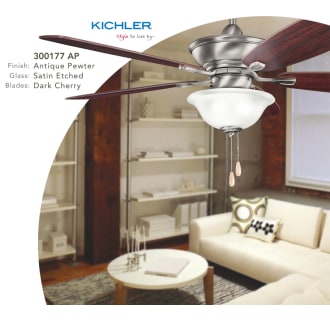 Kichler Frezno 300177AP Living Room