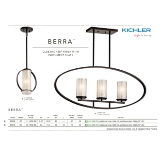 Kichler Berra Collection