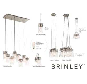 Brinley Collection in Brushed Nickel