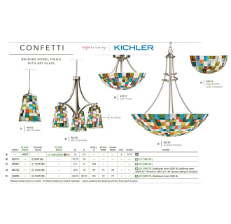 The Kichler Confetti Collection from the Kichler Catalog