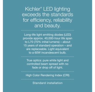 About Kichler LED Outdoor Lighting
