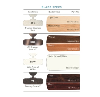 Kichler Saxon Select Reversible Blade Specs
