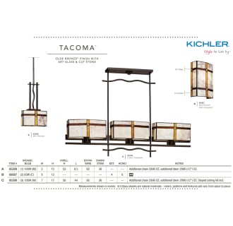 Kichler Tacoma Collection