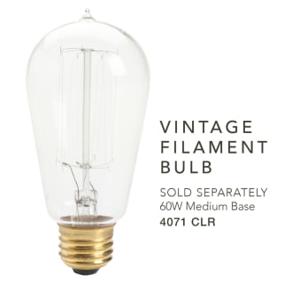 Kichler 4071CLR Vintage Filament Bulb Sold Separately
