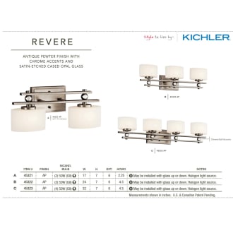 The Kichler Revere Collection from the Kichler Catalog.