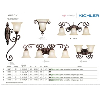 The Kichler Wilton Collection from the Kichler Catalog.
