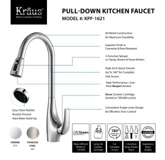 Kraus-KBU22-KPF1621-KSD30-Faucet Features