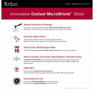 Kraus-KBU22E / KPF-2620-Outlast MicroShield Info