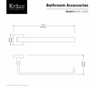 Kraus-KEA-14425-Line Drawing - 1