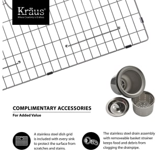 Kraus-KHU100-30-KPF1612-KSD30-Accessories