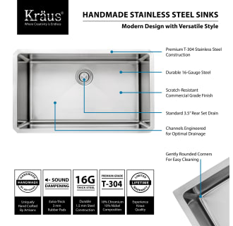 Kraus-KHU100-32-KPF1602-KSD30-Sink Features 2