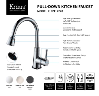 Kraus-KHU100-32-KPF2220-KSD30-Faucet Features