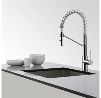 Kraus-KPF-2630-Kitchen Faucet Installed