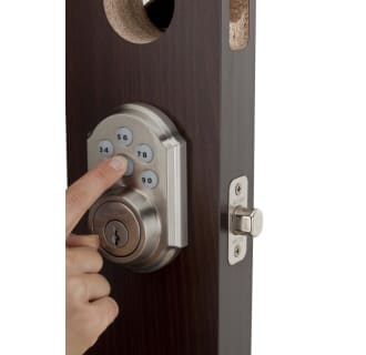 Kwikset-910TRL-ZW-Push Button Locking