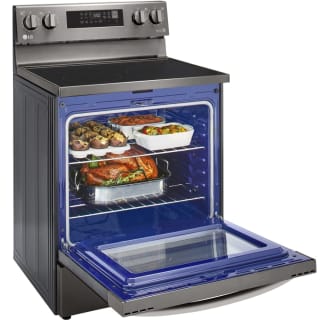 Black Stainless Open With Food