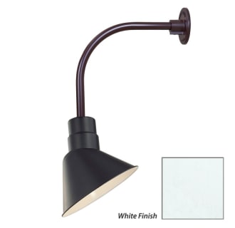 Millennium Lighting-RAS10-RGN12-Fixture with White Finish Swatch