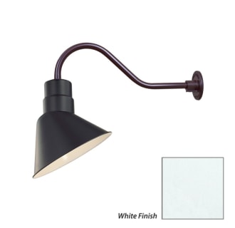 Millennium Lighting-RAS10-RGN22-Fixture with White Finish Swatch