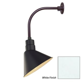 Millennium Lighting-RAS12-RGN12-Fixture with White Finish Swatch