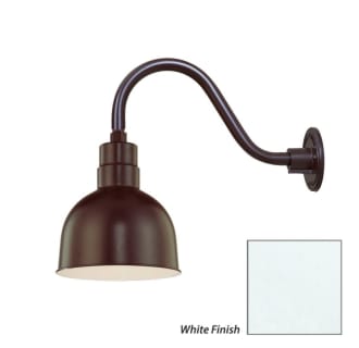 Millennium Lighting-RDBS10-RGN15-Fixture with White Finish Swatch