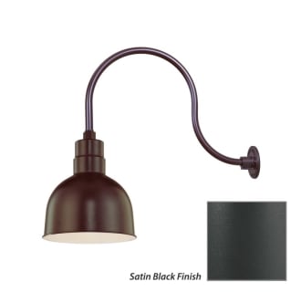 Millennium Lighting-RDBS10-RGN24-Fixture with Satin Black Finish Swatch