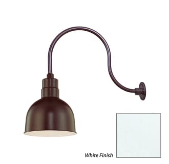 Millennium Lighting-RDBS10-RGN24-Fixture with White Finish Swatch