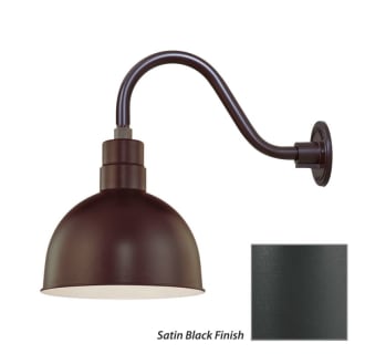 Millennium Lighting-RDBS12-RGN15-Fixture with Satin Black Finish Swatch