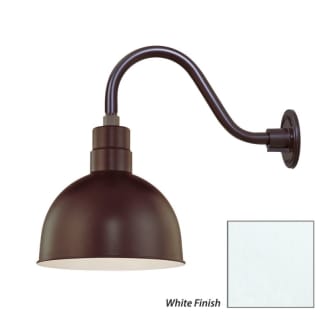 Millennium Lighting-RDBS12-RGN15-Fixture with White Finish Swatch