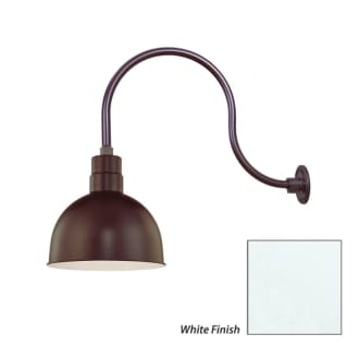 Millennium Lighting-RDBS12-RGN24-Fixture with White Finish Swatch