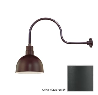 Millennium Lighting-RDBS12-RGN30-Fixture with Satin Black Finish Swatch