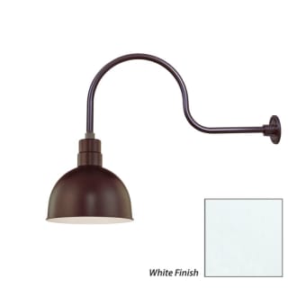 Millennium Lighting-RDBS12-RGN30-Fixture with White Finish Swatch