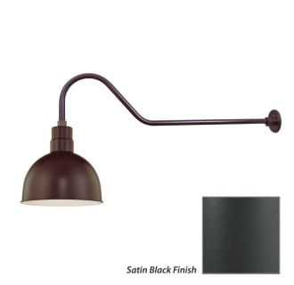 Millennium Lighting-RDBS12-RGN41-Fixture with Satin Black Finish Swatch